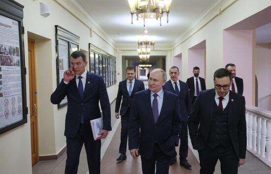 Russia Putin Far Eastern Federal District