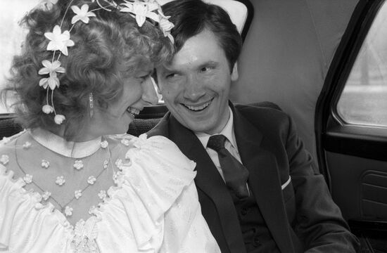 Just married