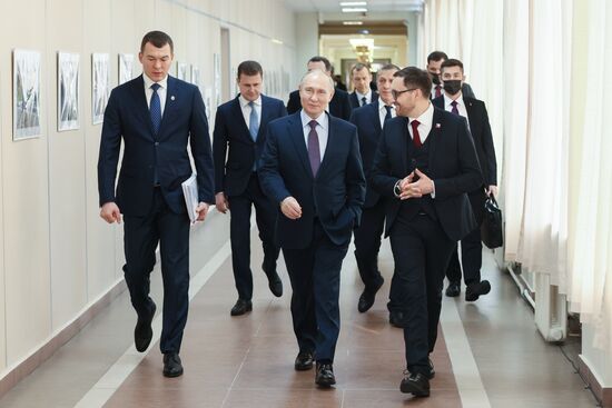 Russia Putin Far Eastern Federal District