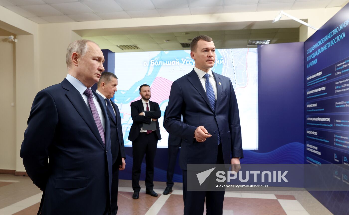Russia Putin Far Eastern Federal District