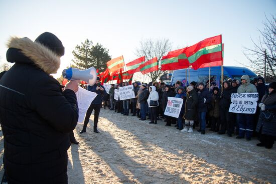 Moldova Transnistria Protest