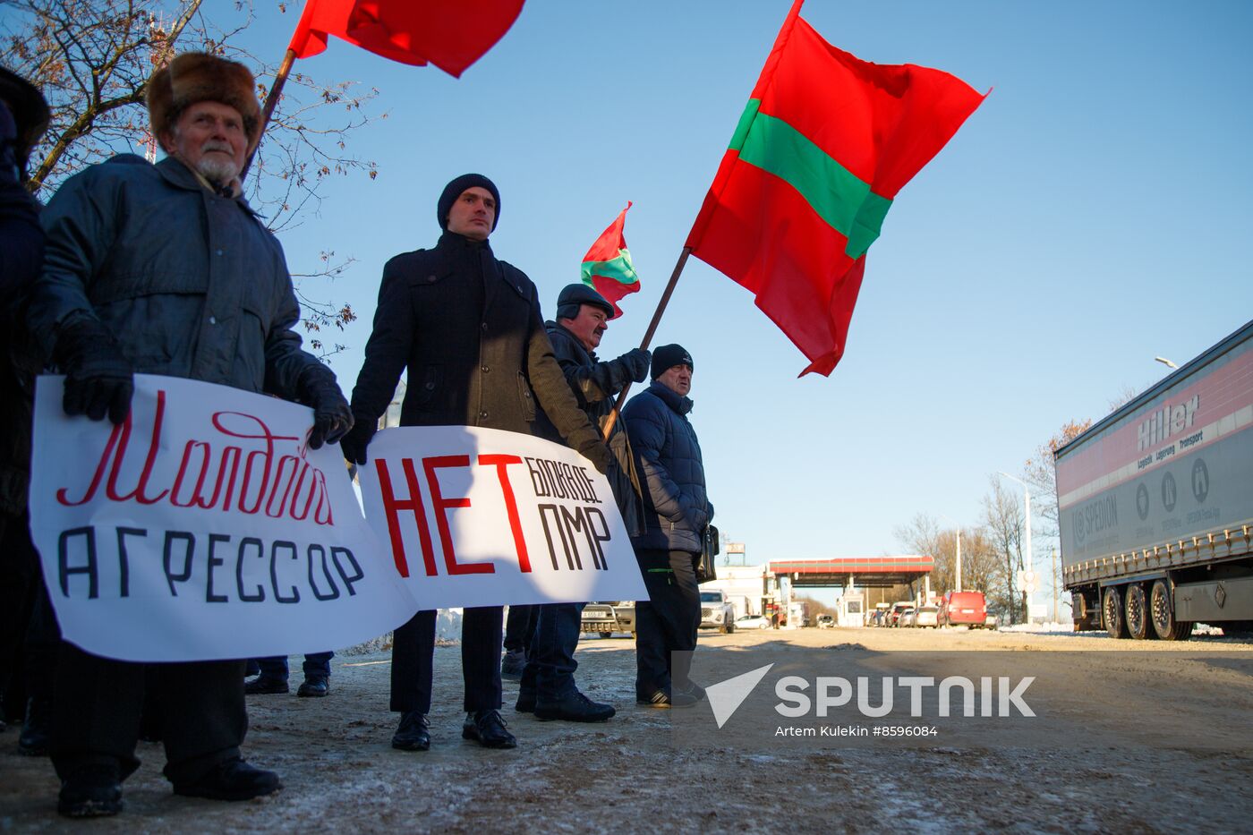 Moldova Transnistria Protest