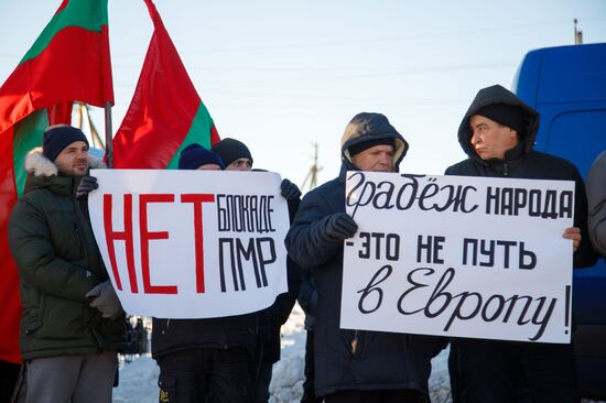 Moldova Transnistria Protest