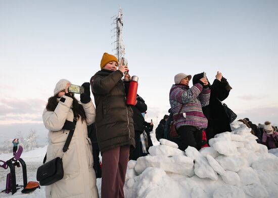 Russia Environment Polar Night