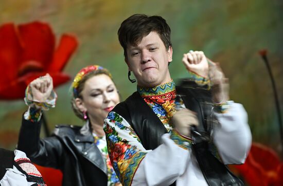 International RUSSIA EXPO forum and exhibition. Belgorod: Where everyone matters concert. Pavilion No. 75. Location: Russia, Moscow. Author: Evgeny Biyatov/Sputnik. RUSSIA EXPO. Belgorod Region Day