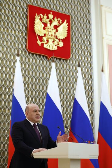 Russia Mishustin Media Award