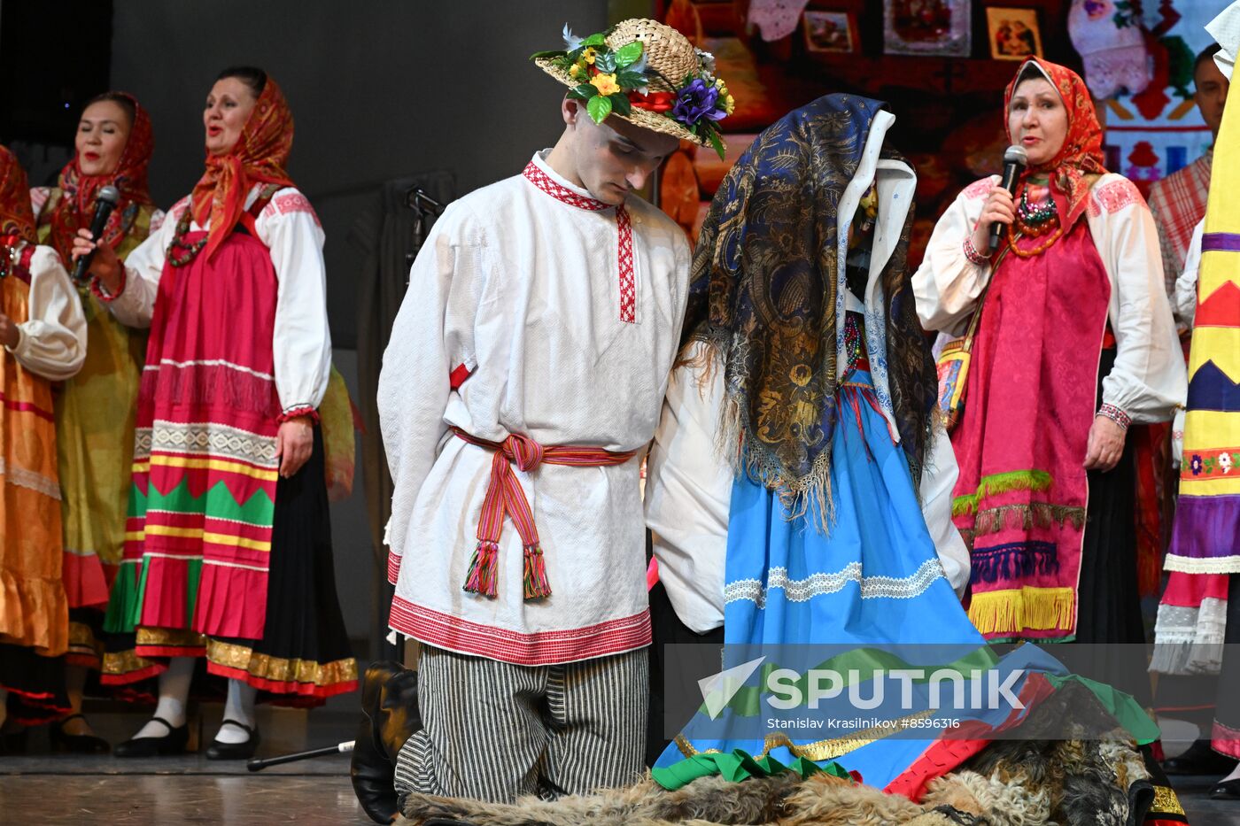 RUSSIA EXPO. Kursk couple's wedding ceremony
