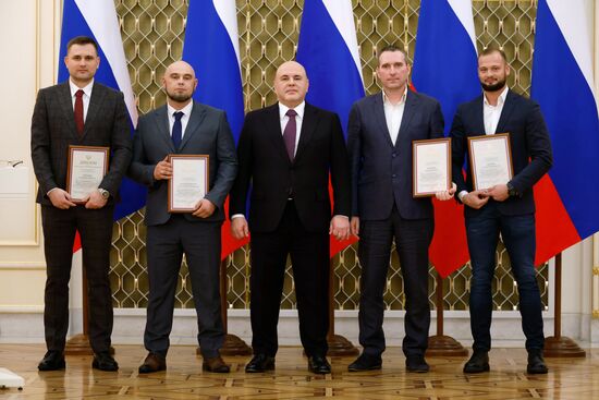 Russia Mishustin Media Award