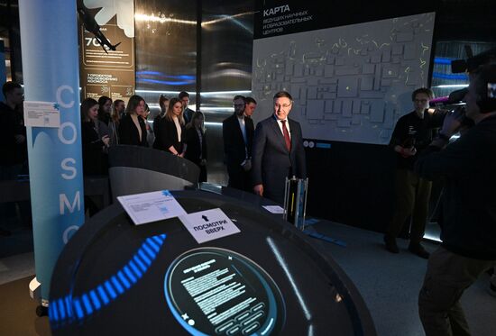RUSSIA EXPO. Presenting Ministry of Education and Science's Decade of Science and Technology updated exhibition