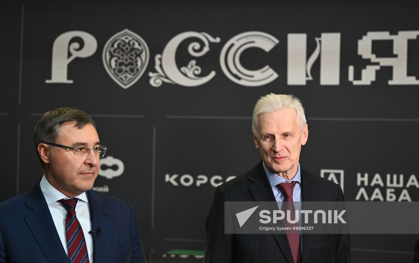 RUSSIA EXPO. Presenting Ministry of Education and Science's Decade of Science and Technology updated exhibition