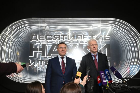 RUSSIA EXPO. Presenting Ministry of Education and Science's Decade of Science and Technology updated exhibition