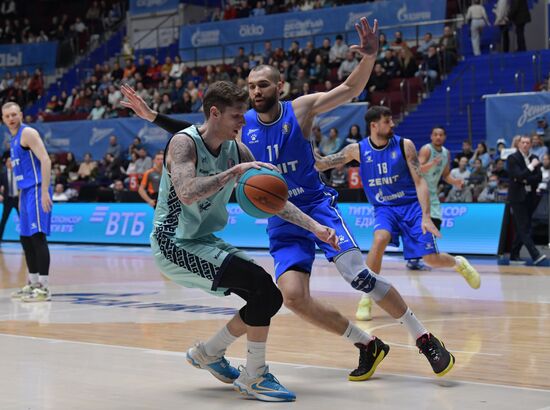 Russia Basketball United League Zenit - Minsk