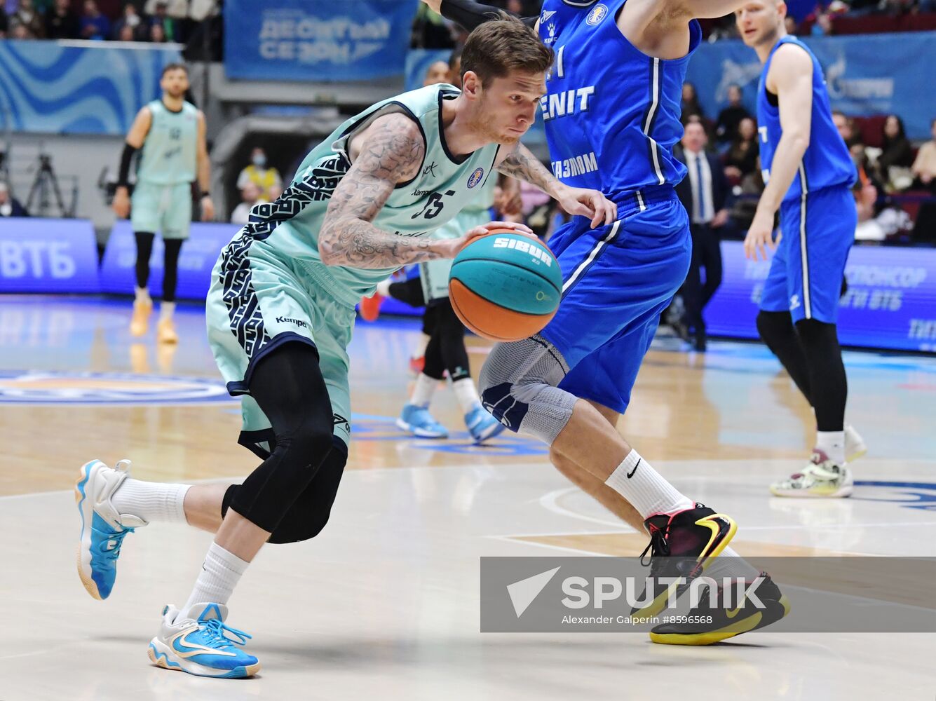 Russia Basketball United League Zenit - Minsk