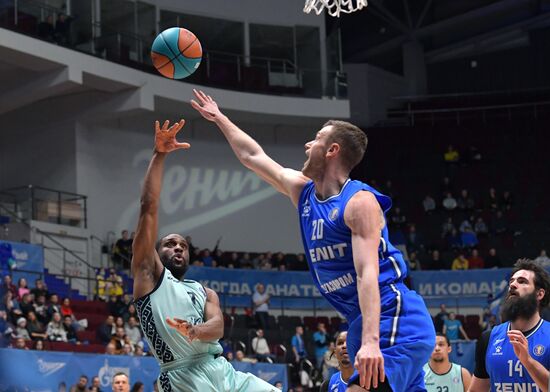 Russia Basketball United League Zenit - Minsk