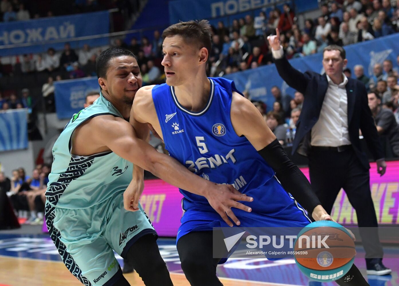 Russia Basketball United League Zenit - Minsk