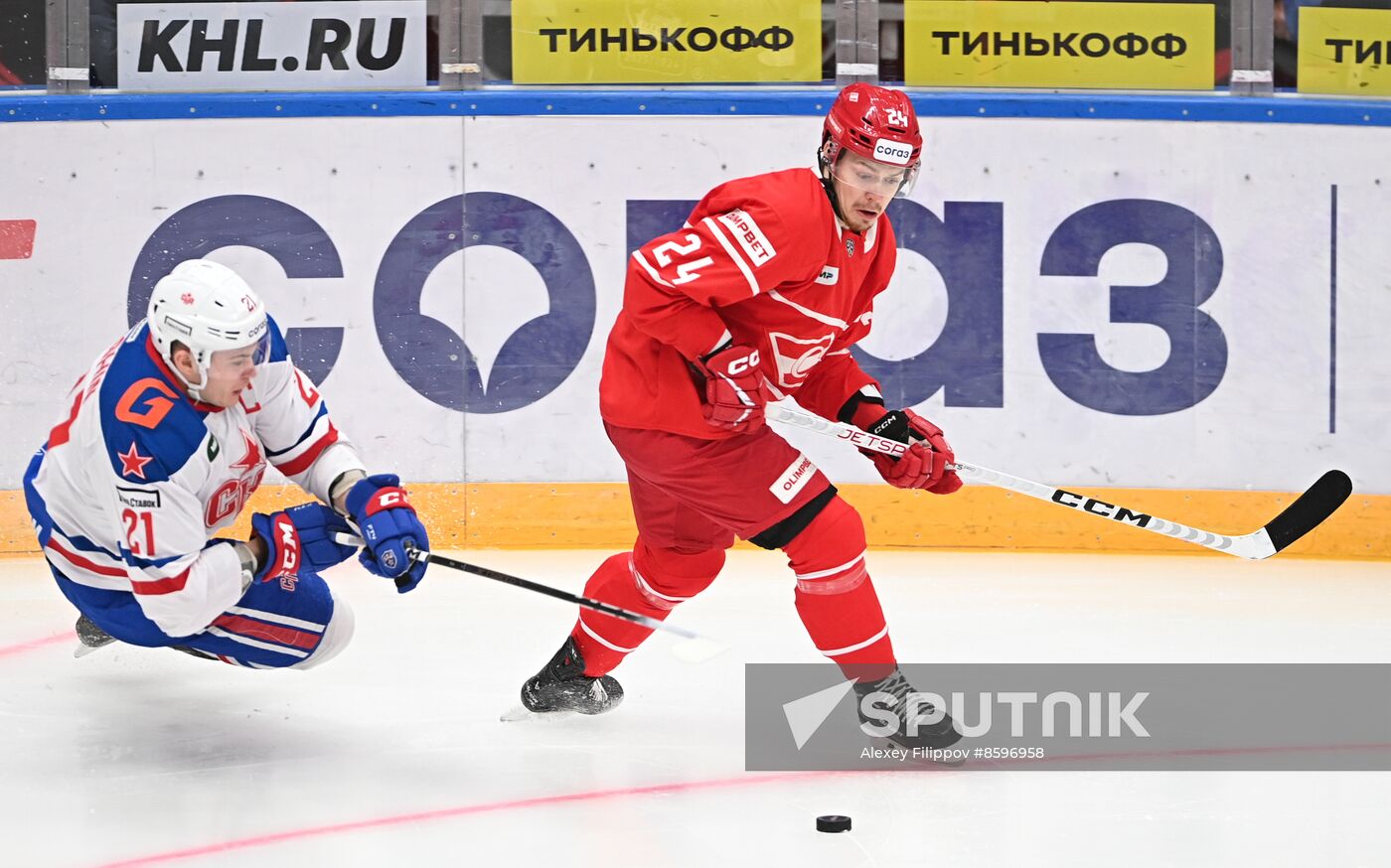Russia Ice Hockey Kontinental League Spartak - SKA