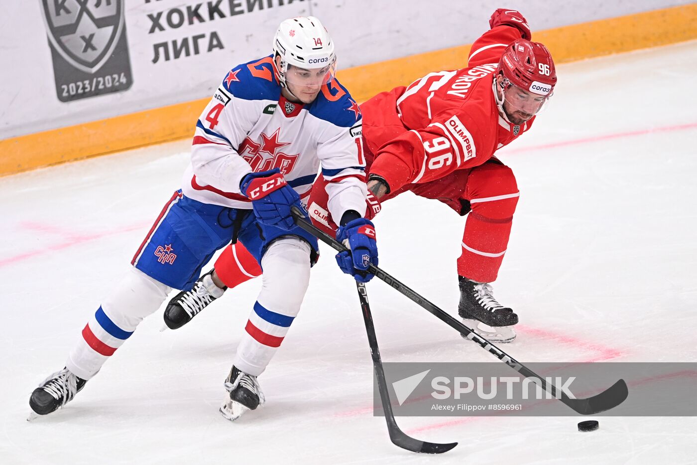 Russia Ice Hockey Kontinental League Spartak - SKA