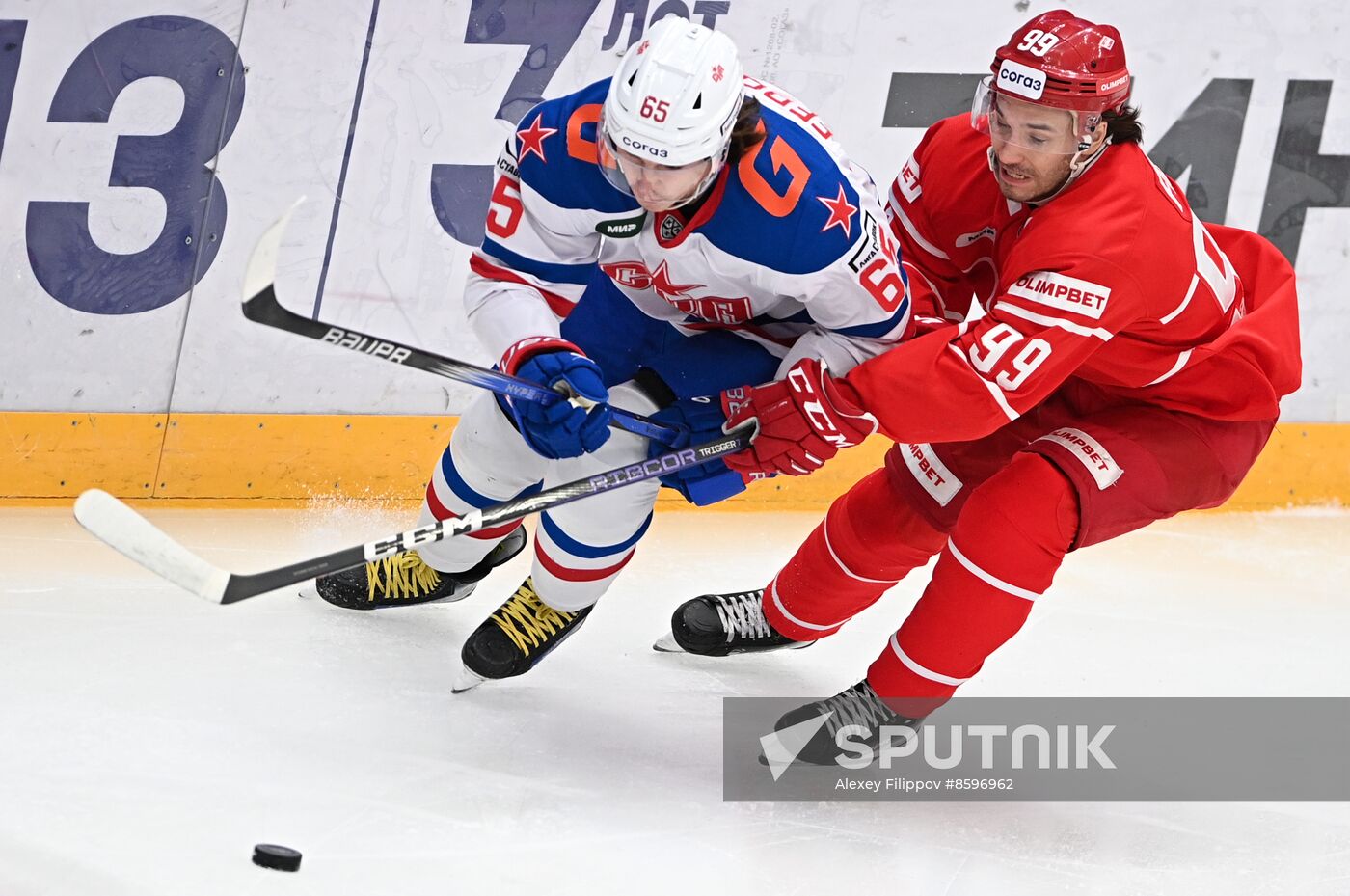 Russia Ice Hockey Kontinental League Spartak - SKA
