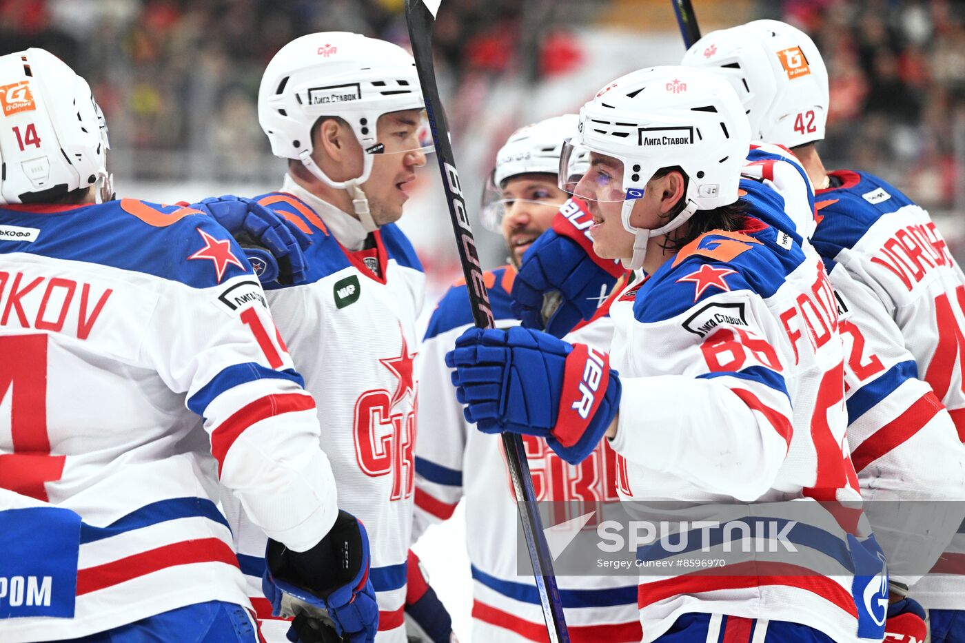 Russia Ice Hockey Kontinental League Spartak - SKA