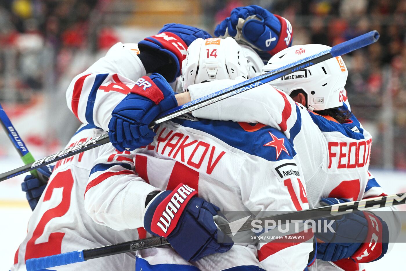 Russia Ice Hockey Kontinental League Spartak - SKA