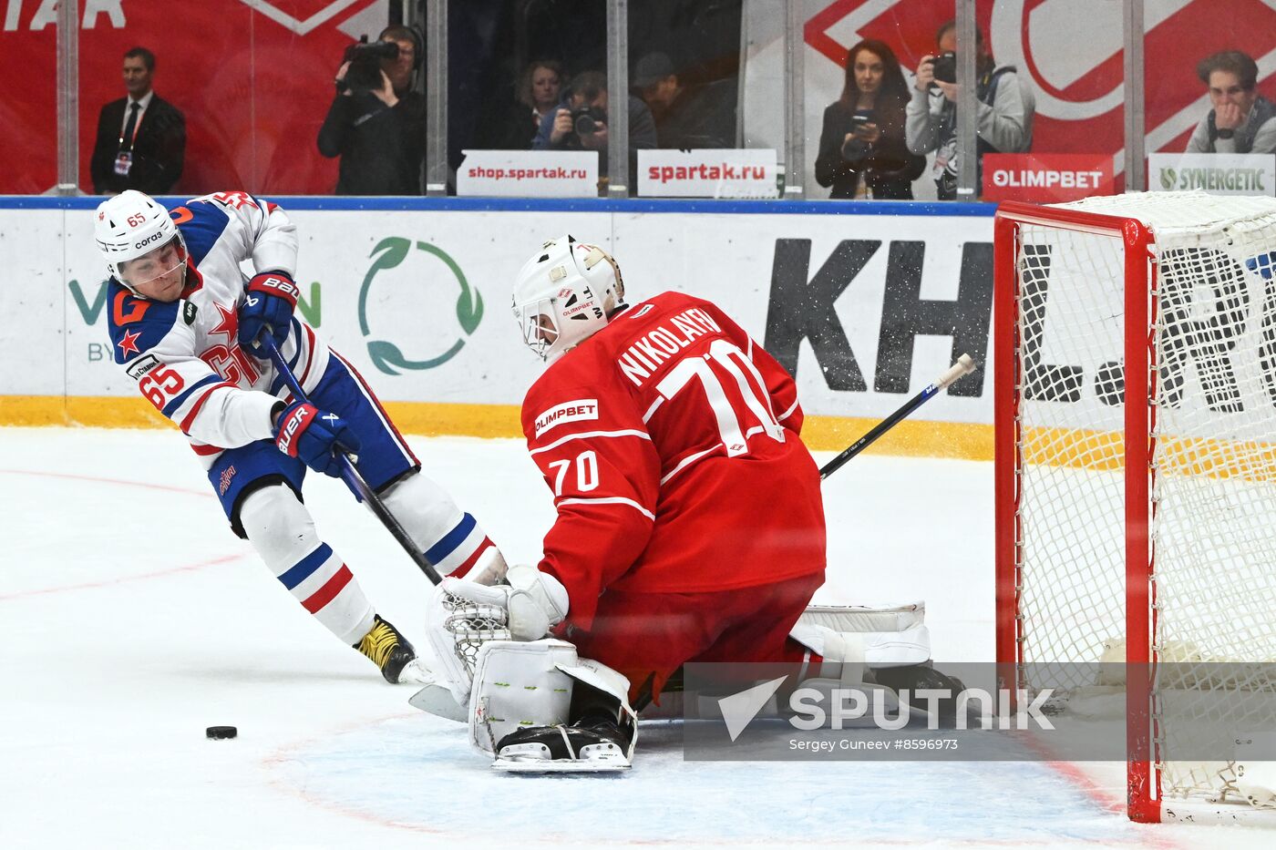 Russia Ice Hockey Kontinental League Spartak - SKA