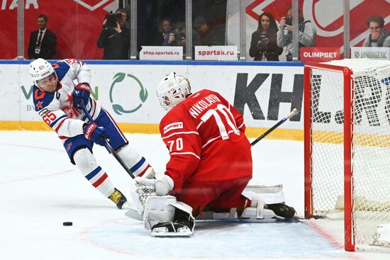 Russia Ice Hockey Kontinental League Spartak - SKA