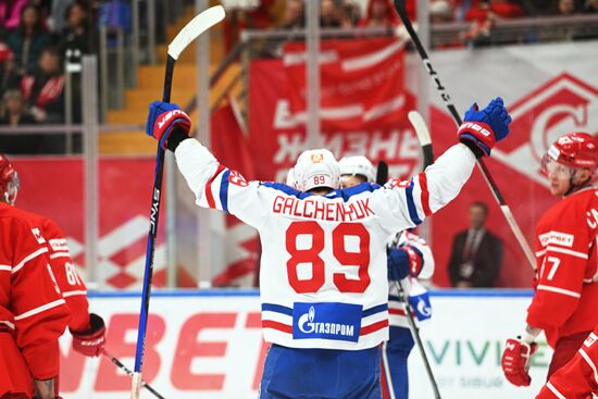 Russia Ice Hockey Kontinental League Spartak - SKA