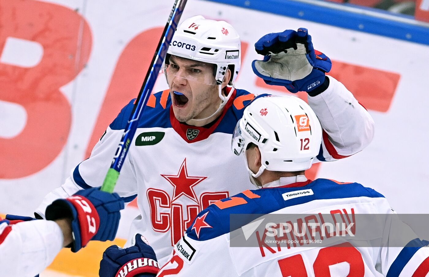 Russia Ice Hockey Kontinental League Spartak - SKA