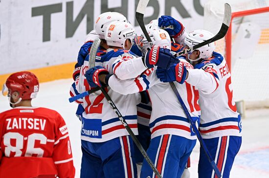 Russia Ice Hockey Kontinental League Spartak - SKA