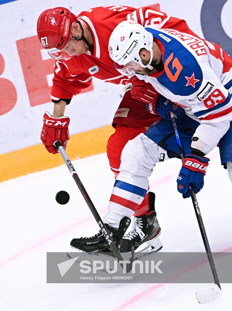 Russia Ice Hockey Kontinental League Spartak - SKA
