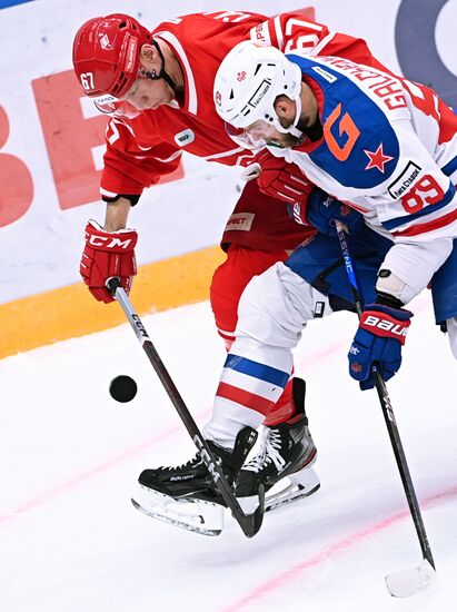 Russia Ice Hockey Kontinental League Spartak - SKA