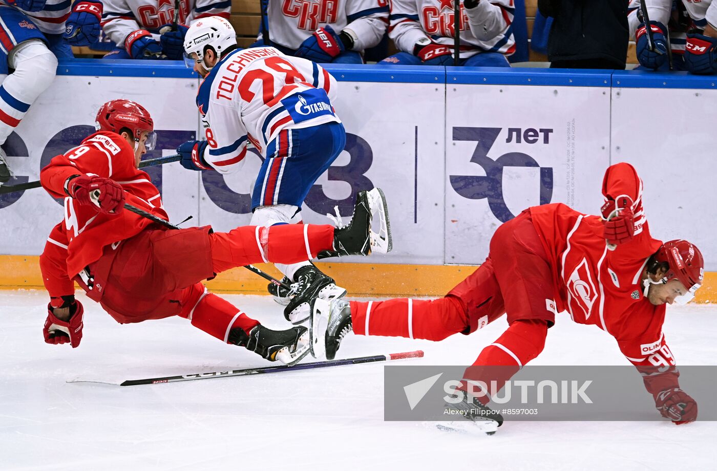 Russia Ice Hockey Kontinental League Spartak - SKA