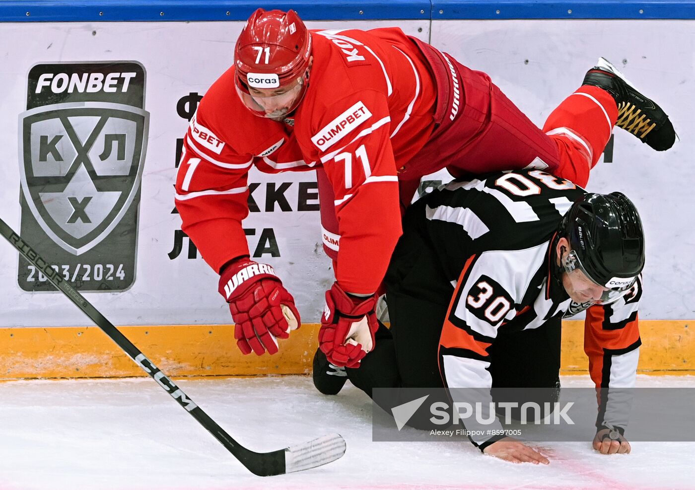Russia Ice Hockey Kontinental League Spartak - SKA
