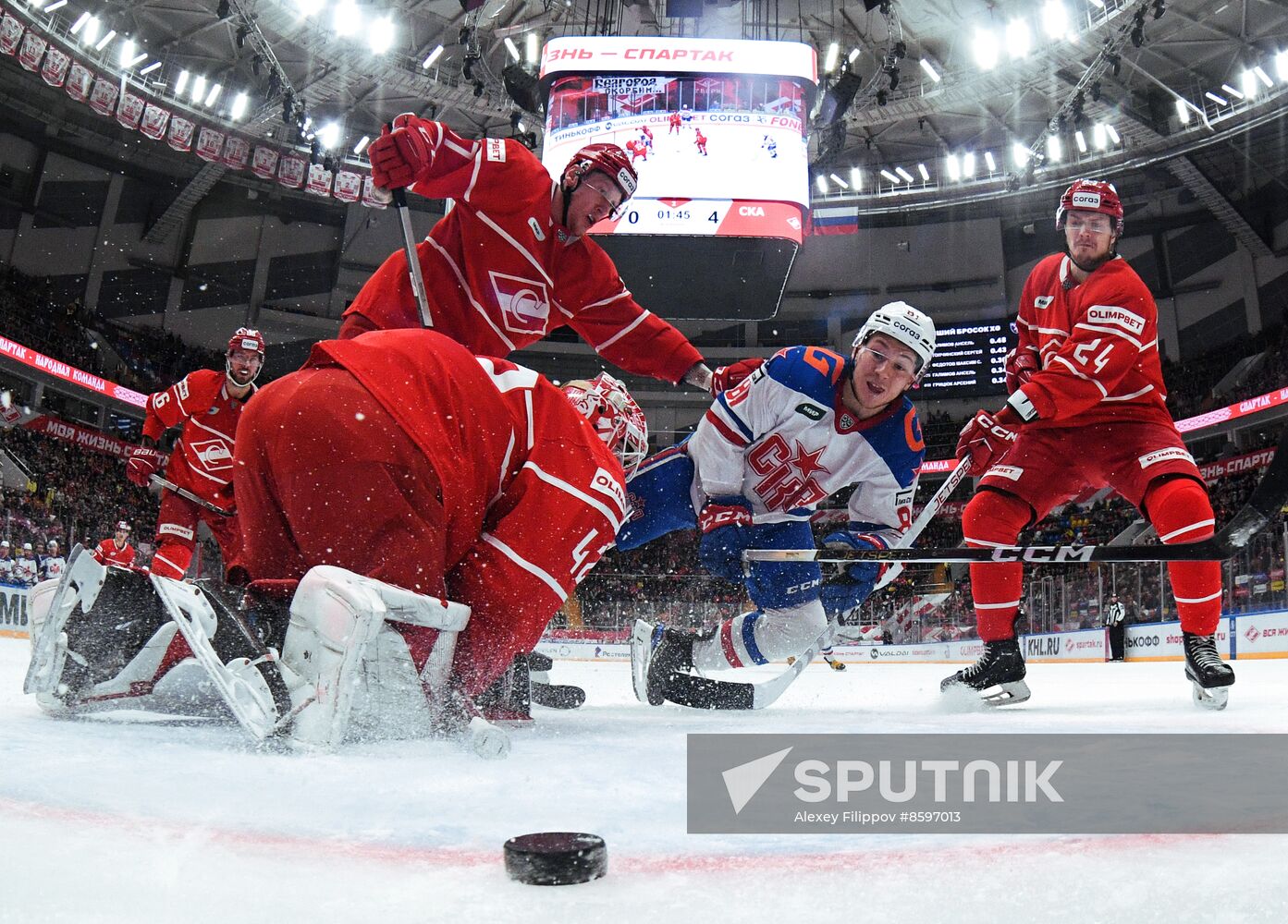 Russia Ice Hockey Kontinental League Spartak - SKA