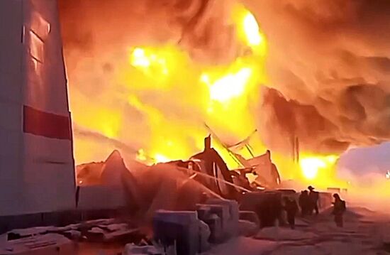 Russia Wildberries Warehouse Fire