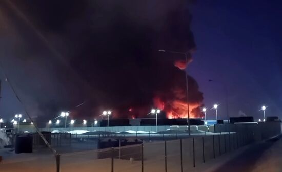 Russia Wildberries Warehouse Fire
