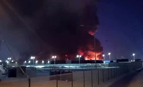 Russia Wildberries Warehouse Fire
