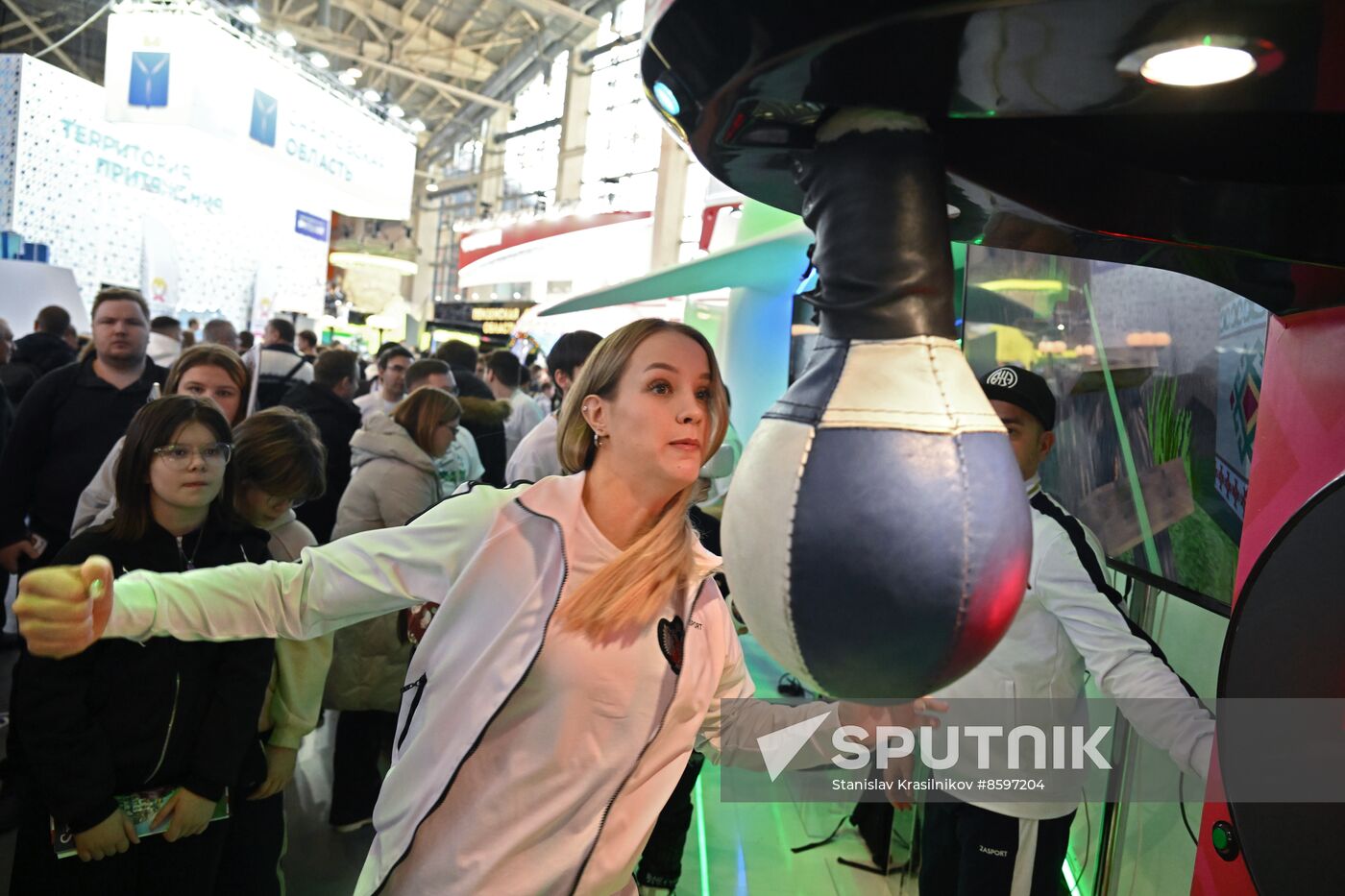 RUSSIA EXPO. Sports Day at Bashkortostan stand