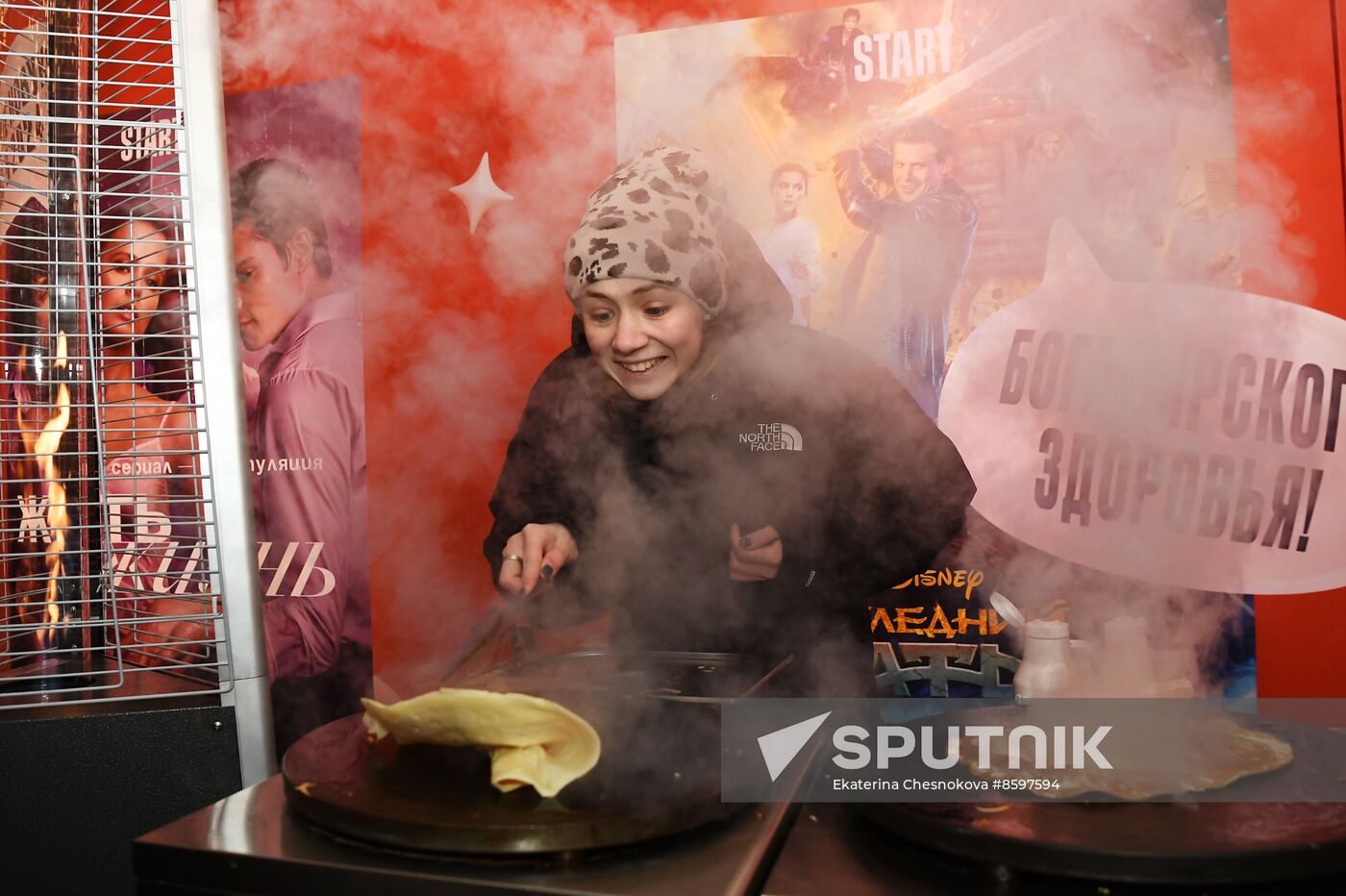 Celebrating Old New Year with Ilya Averbukh in Hermitage Garden