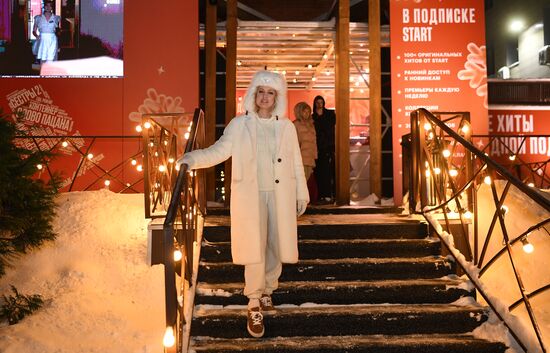 Celebrating Old New Year with Ilya Averbukh in Hermitage Garden