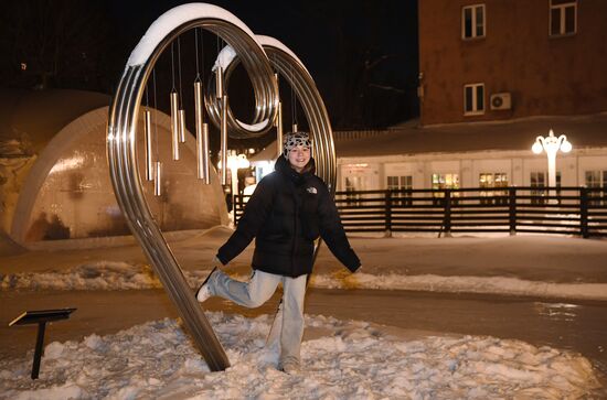 Celebrating Old New Year with Ilya Averbukh in Hermitage Garden