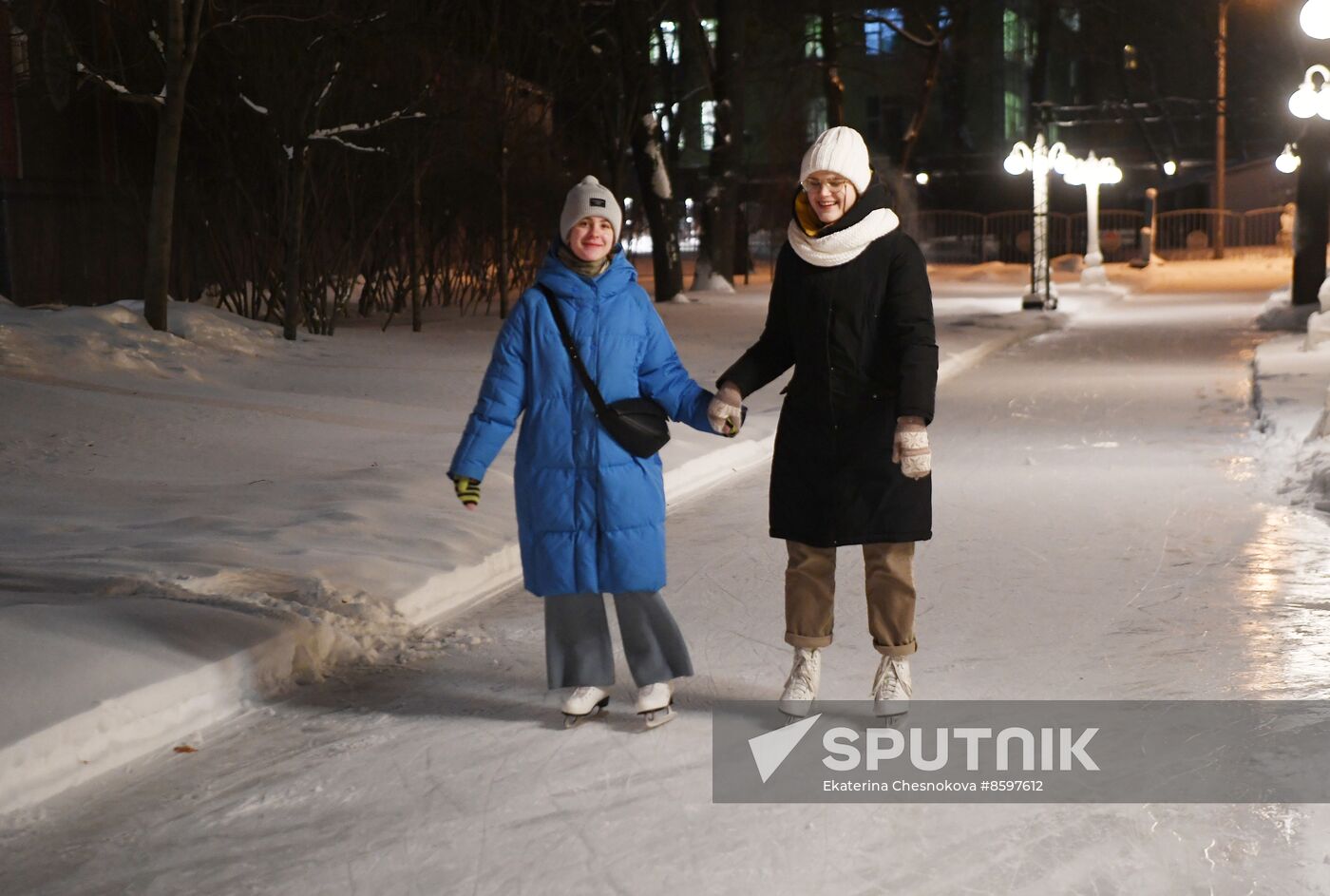 Celebrating Old New Year with Ilya Averbukh in Hermitage Garden