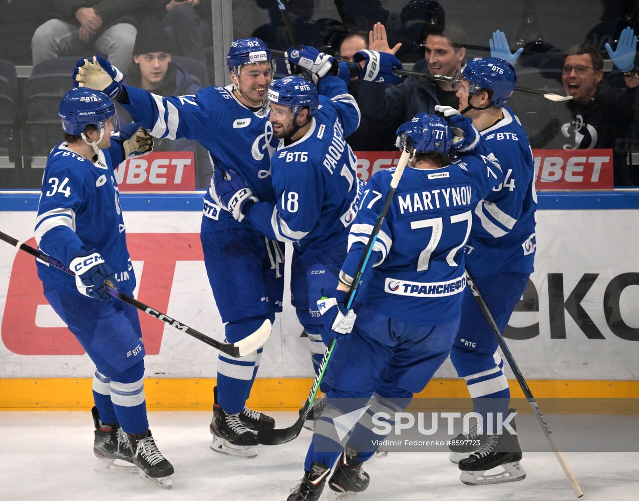 Russia Ice Hockey Kontinental League Dynamo - Torpedo