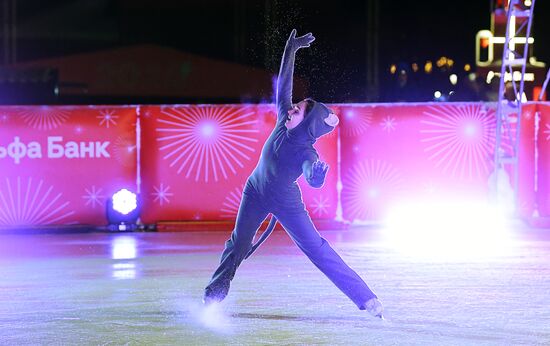 Celebrating Old New Year with Ilya Averbukh in Hermitage Garden