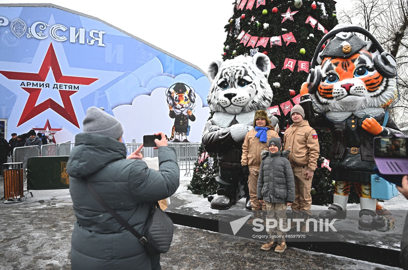 RUSSIA EXPO. Opening of Russian Defense Ministry Pavilion
