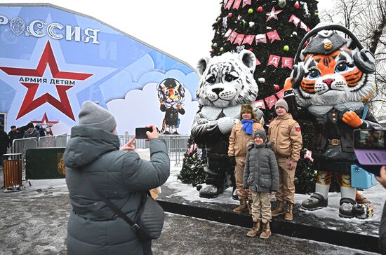 RUSSIA EXPO. Opening of Russian Defense Ministry Pavilion