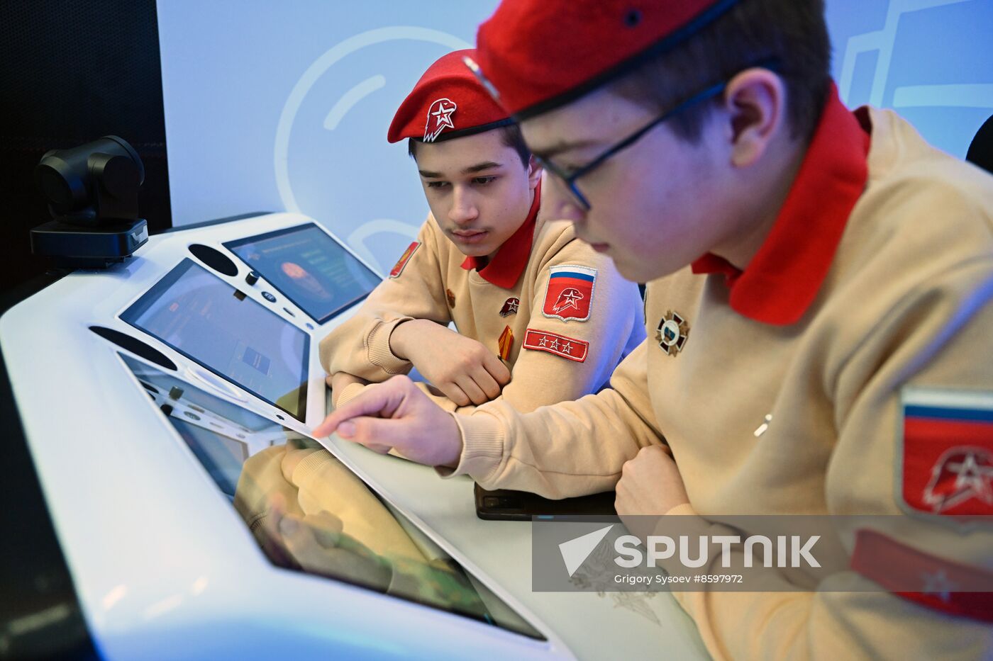 RUSSIA EXPO. Opening of Russian Defense Ministry Pavilion