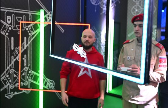 RUSSIA EXPO. Opening of Russian Defense Ministry Pavilion