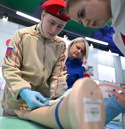 RUSSIA EXPO. Opening of Russian Defense Ministry Pavilion