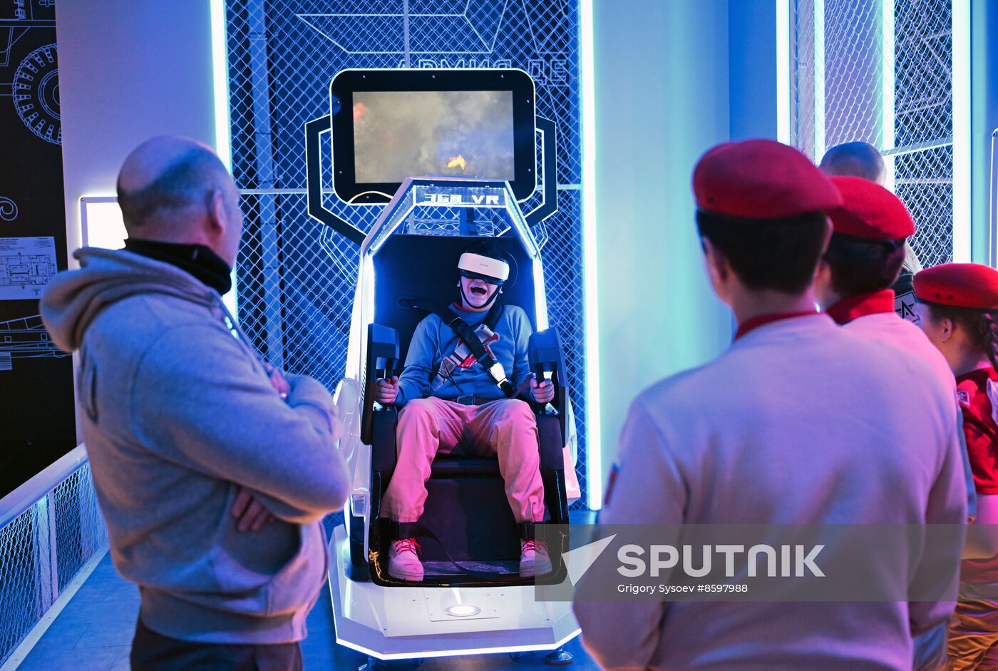 RUSSIA EXPO. Opening of Russian Defense Ministry Pavilion